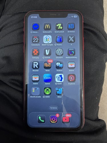 Apple iphone red - iphone,