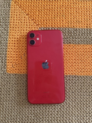 Apple iphone red - apple, 11